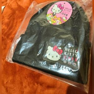 Hello Kitty Las Vegas Cafe Beanie hat NWT